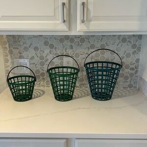 Golf Ball baskets (3) Range Baskets